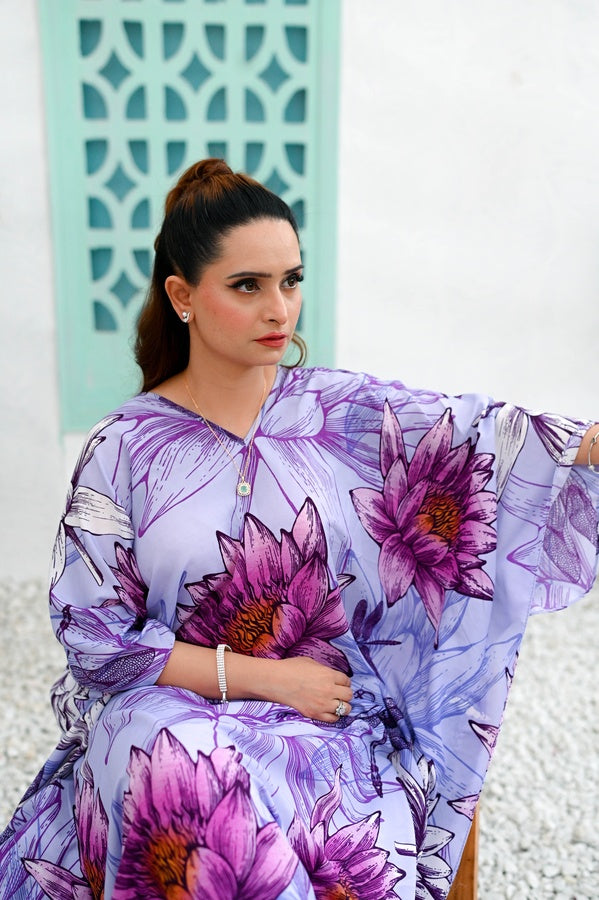 SENORITA LAWN LONG KAFTAN