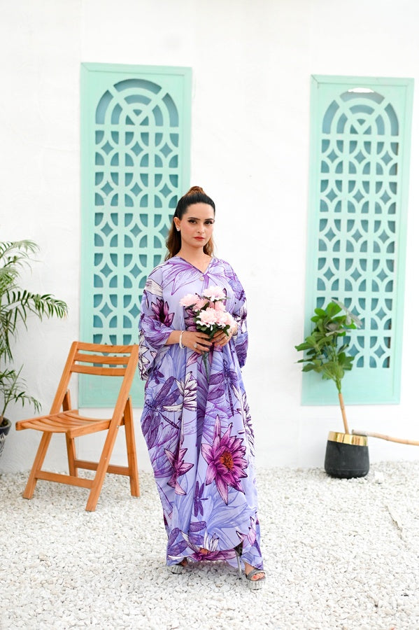 SENORITA LAWN LONG KAFTAN